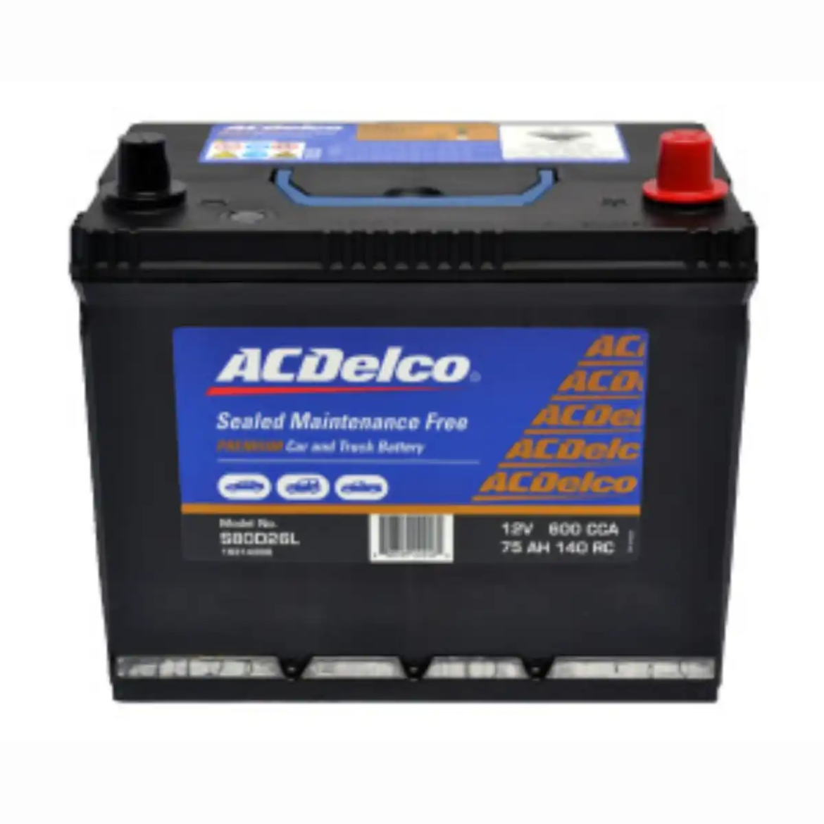 Picture of Battery, ACDelco, Maintenance Free, (N50) RRP $288 inc gst