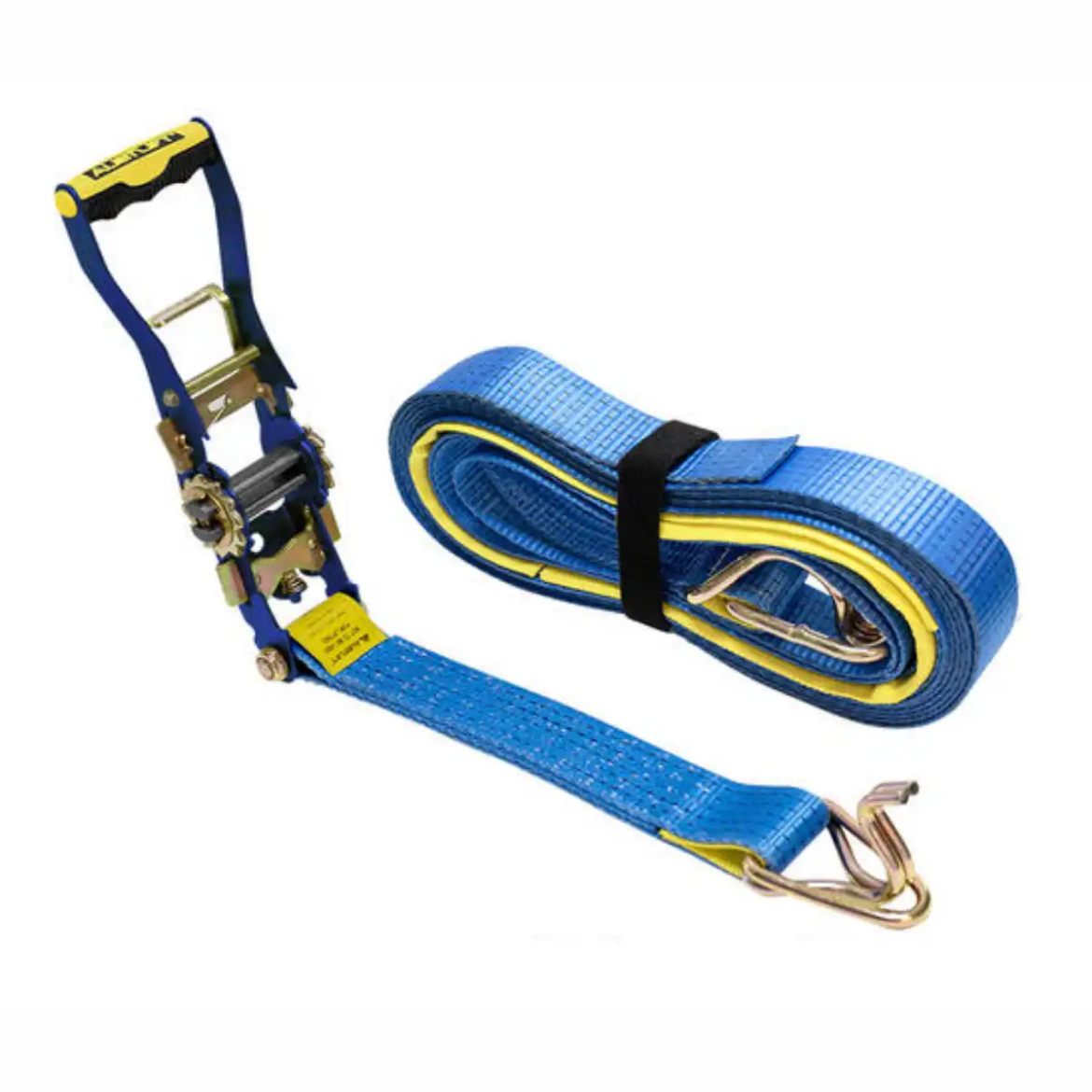 Picture of Ratchet Tie Down, 25mm x 4.5m, Hook & Keeper, LC750kg, Rubber Grip Handle
