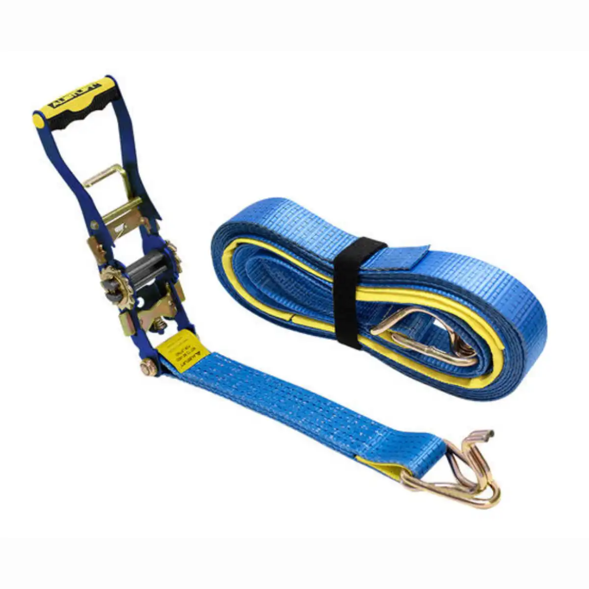 Picture of Ratchet Tie Down, 50mm x 9m, Hook & Keeper, LC2500KG, Steel handle