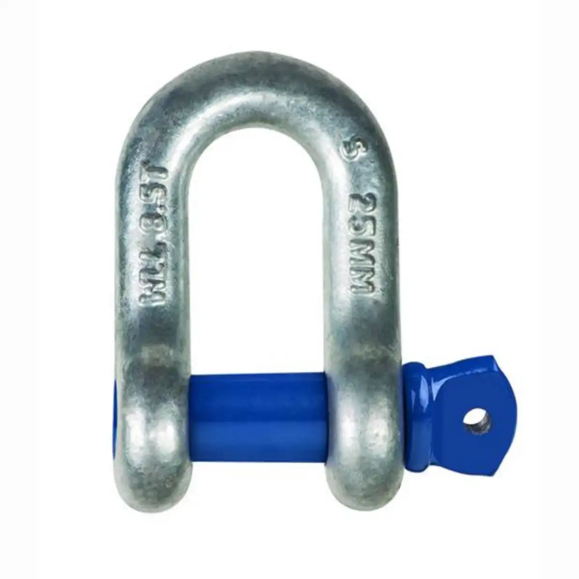 Picture of Shackle, Dee, Grade 'S', Screw Galvanised 6mm/0.5T