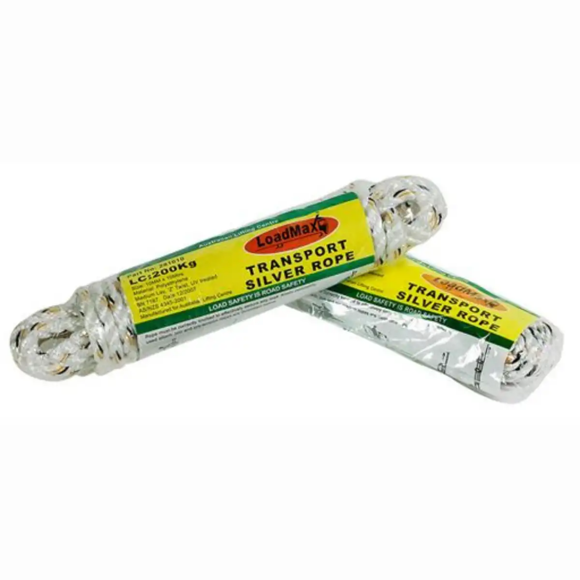 Picture of Silver Rope Hanks 10mm x 10mtr