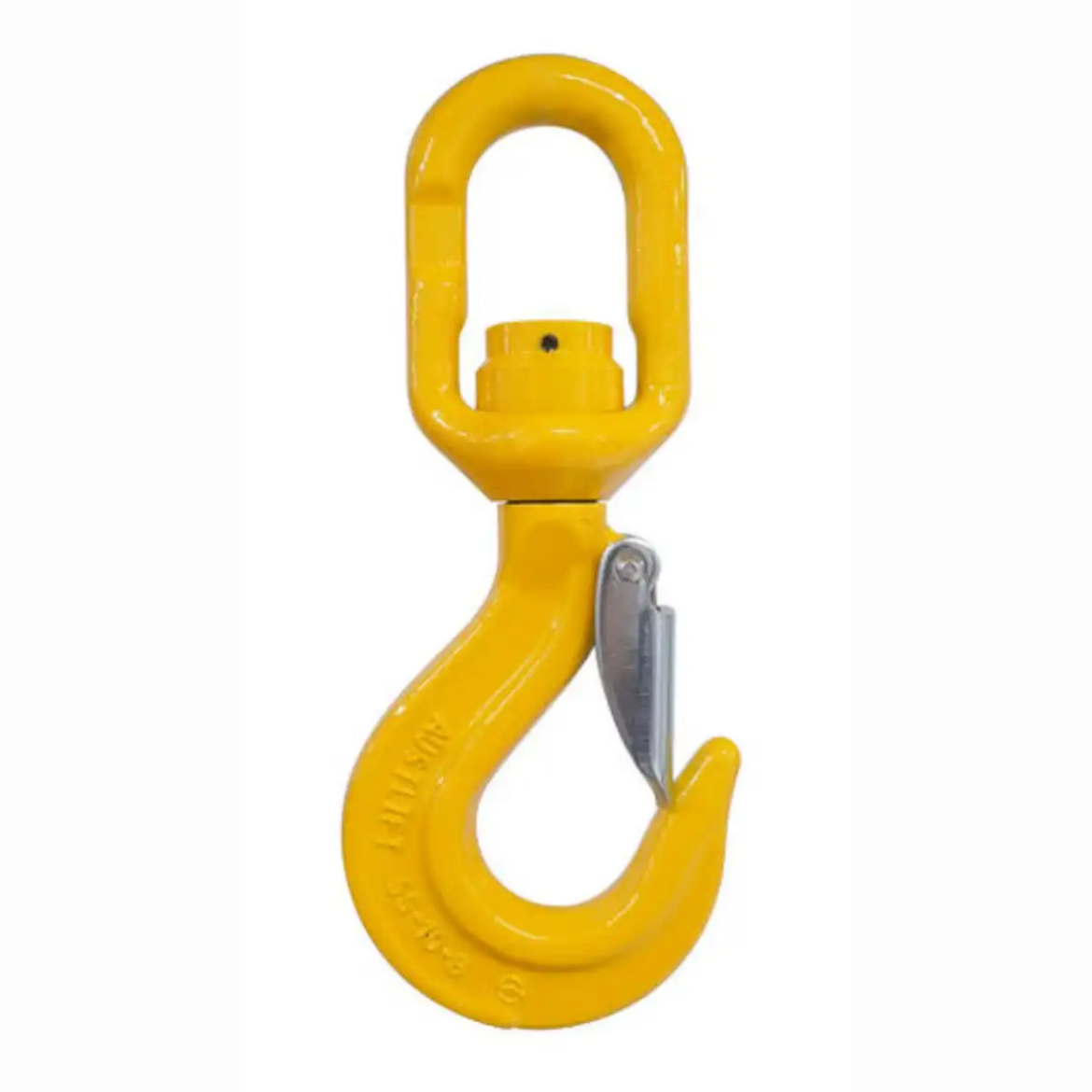 Picture of G80 Swivel Hook with Safety Catch Ball Bearing Type SS 13mm, WLL 5300kg