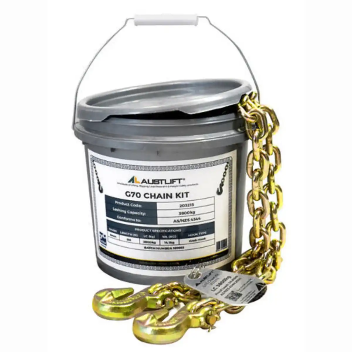 Picture of G70 Transport Chain Kit 8mmx9M Grab Hooks