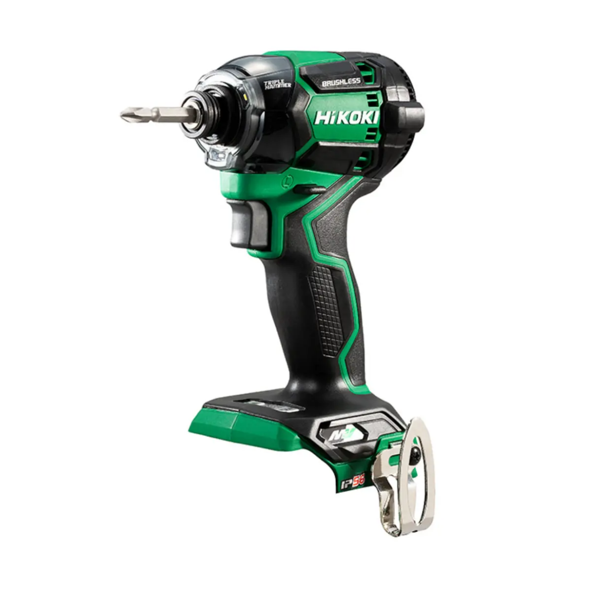 Picture of HIKOKI Impact Driver, 36V, Brushless, Skin Only, Triple Hammer, 6.35mm Hex Drive, NEW MODEL