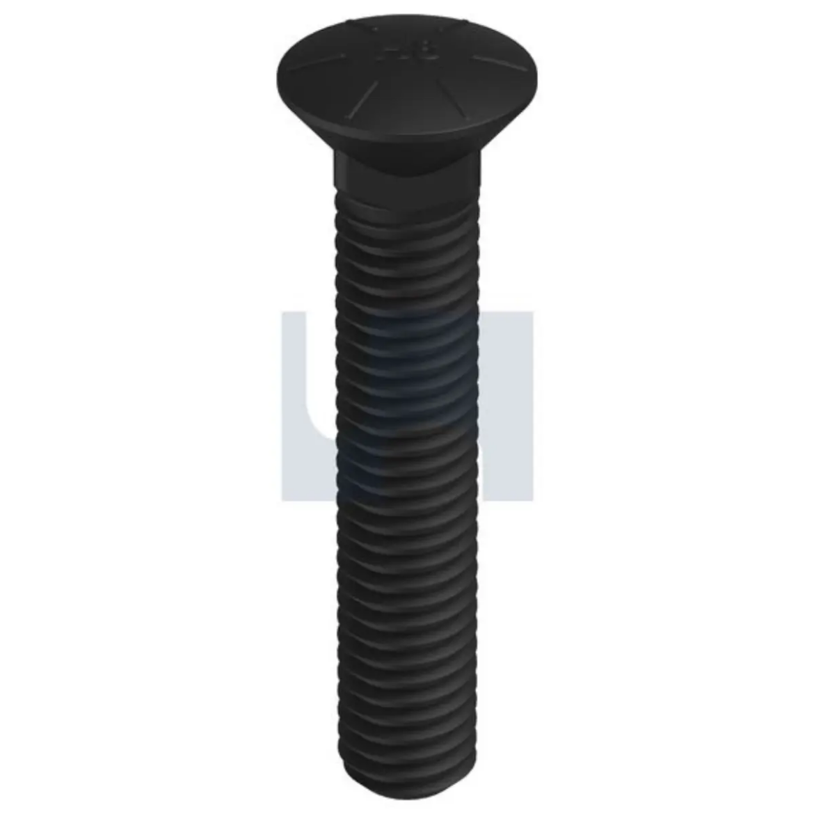 Picture of Plow Bolt, UNC, 7/16" x 2 1/2", Grade 8