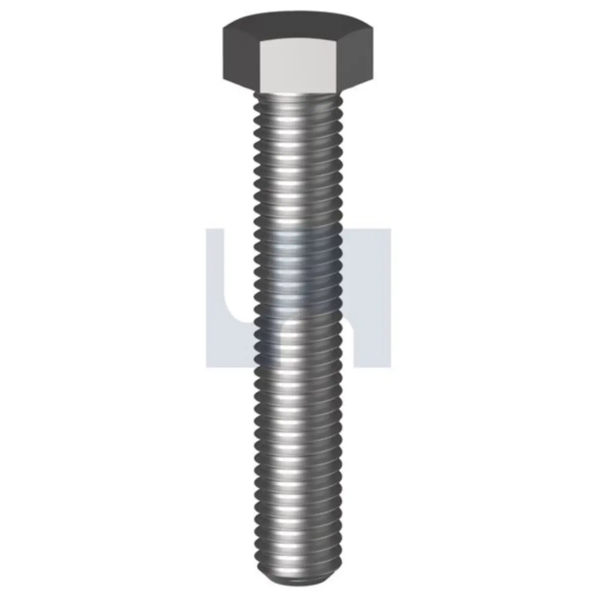Picture of Set Screw, Metric, 6 x 30mm, Hex Head, Class 4.6, Zinc Plated