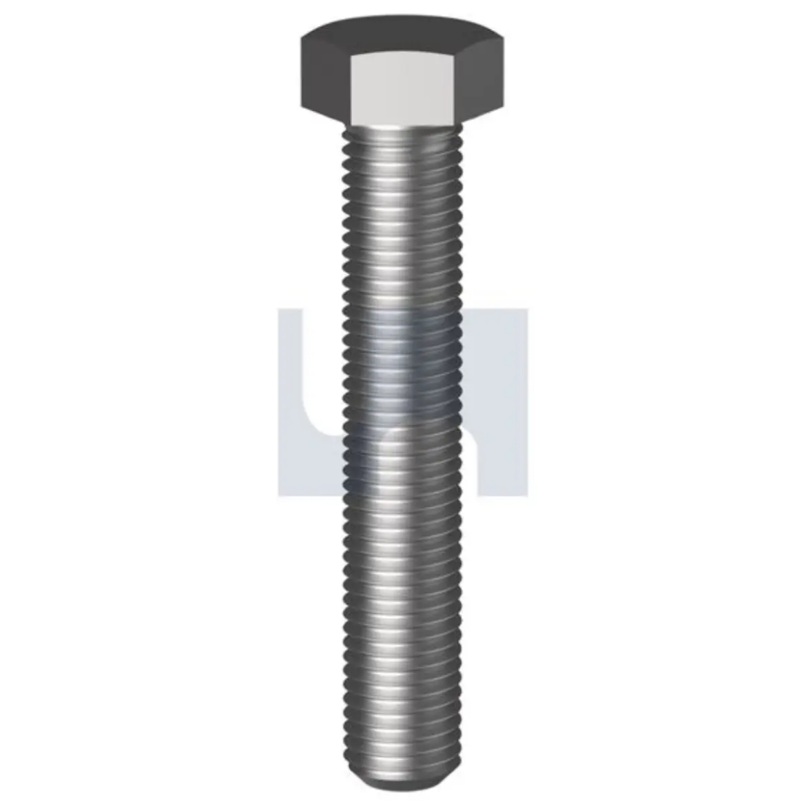 Picture of Bolt, UNF, 3/8" x 1 1/4",  Hex Head, Grade 8, Zinc Plated