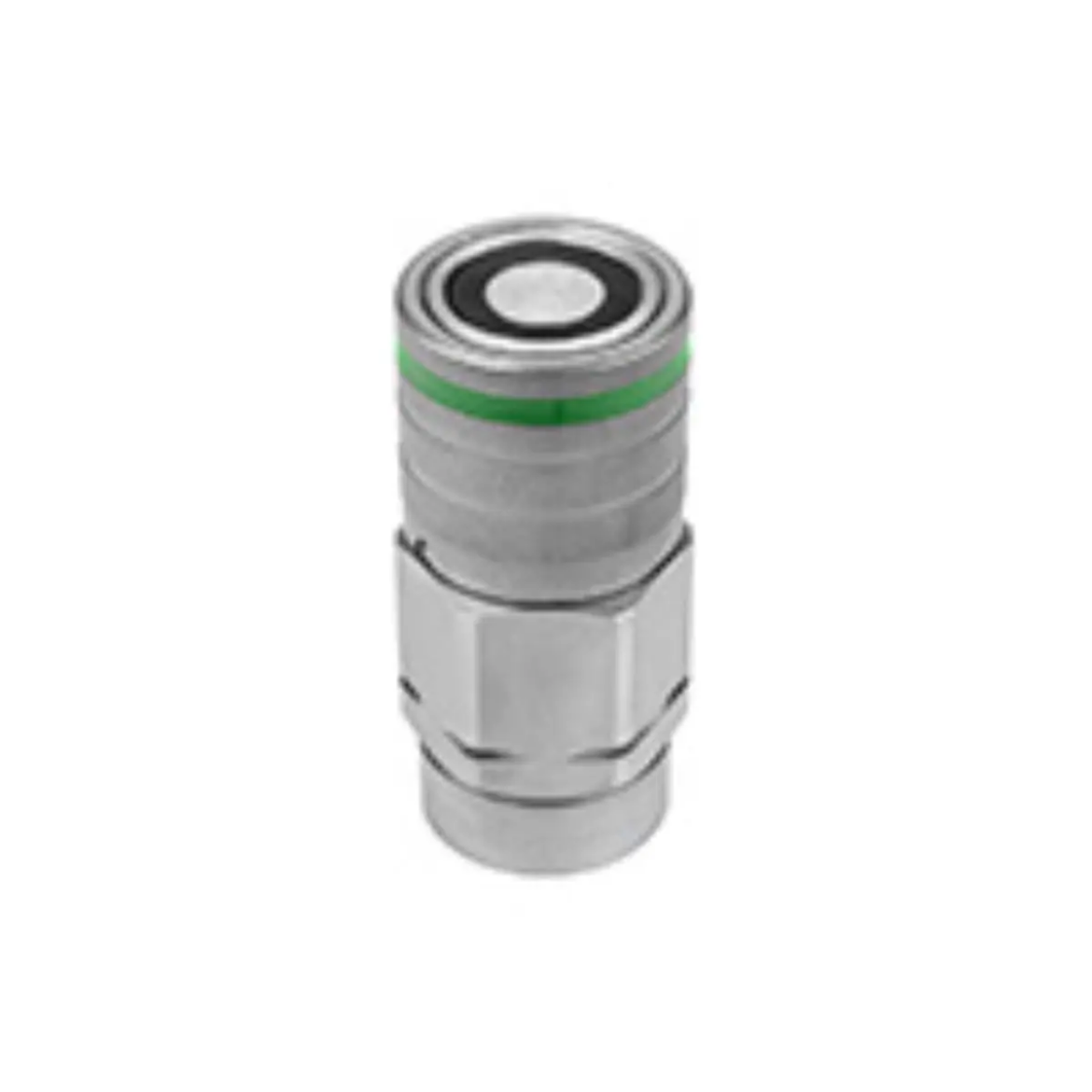 Picture of Coupling, Female Q/R Flat Face, ISO 16028 Body Size 1/2", 1/2" BSPP Female