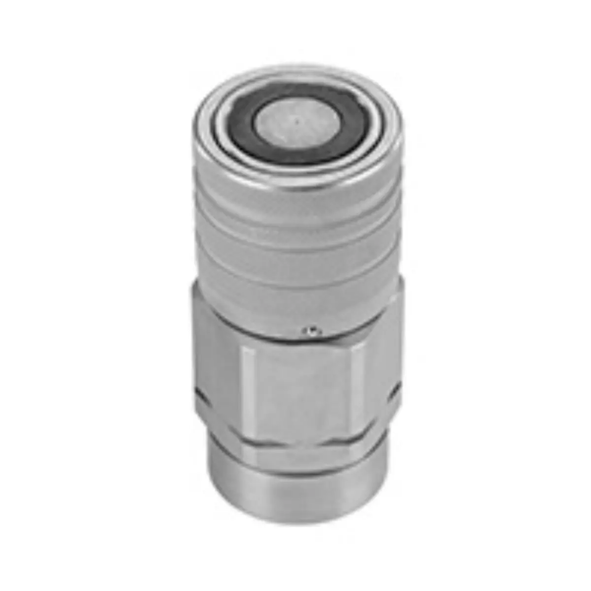 Picture of Coupling, Female Q/R Flat Face, ISO 16028 Body Size 1/4", 1/4" BSPP Female