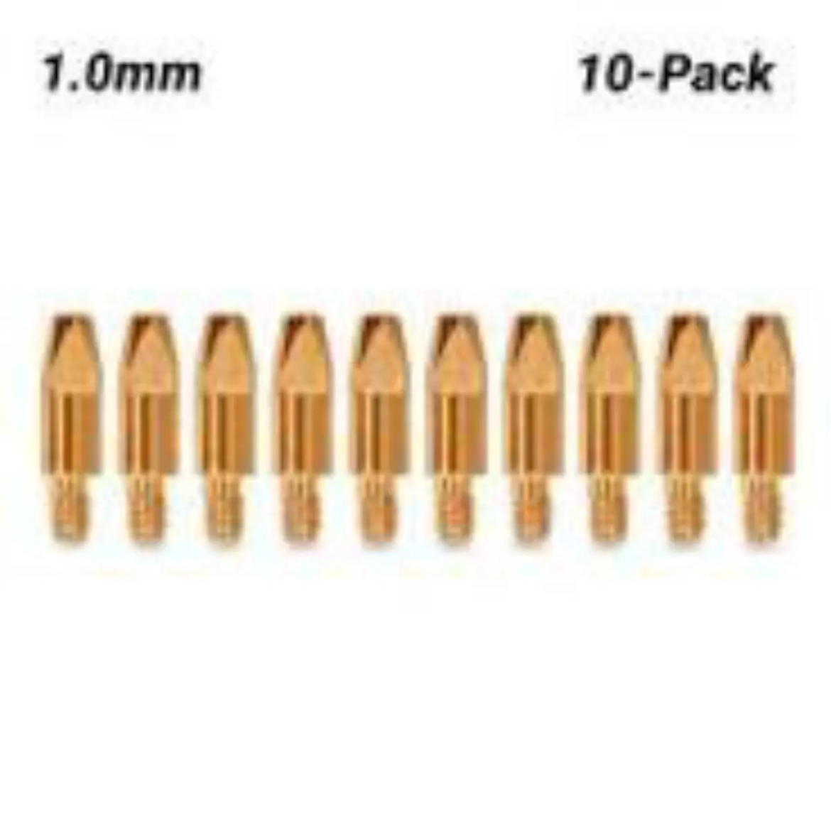 Picture of BINZEL STYLE CONTACT TIPS, ALUMINIUM M6 x 1.0mm Suit Torch SB24/SB25/SB36/DM26