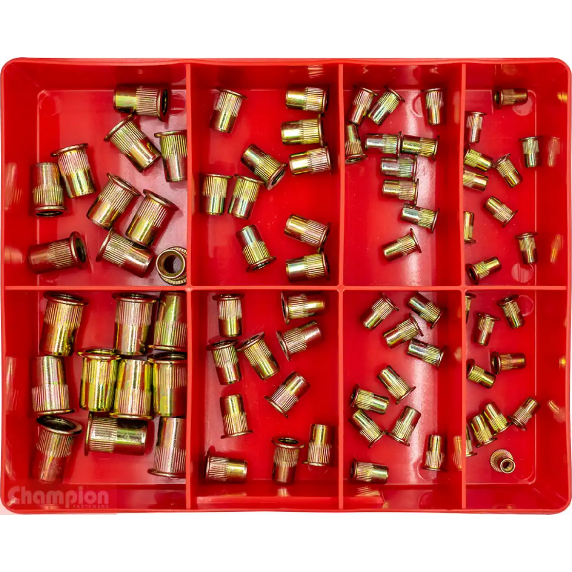 Picture of Grab Kit, Rivet Nut/Nutsert, Steel Assort, 80 Pce