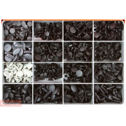 Picture of Master Kit, Trim Clips/Xmas Tree Clips, 16 Types, 690 Pce