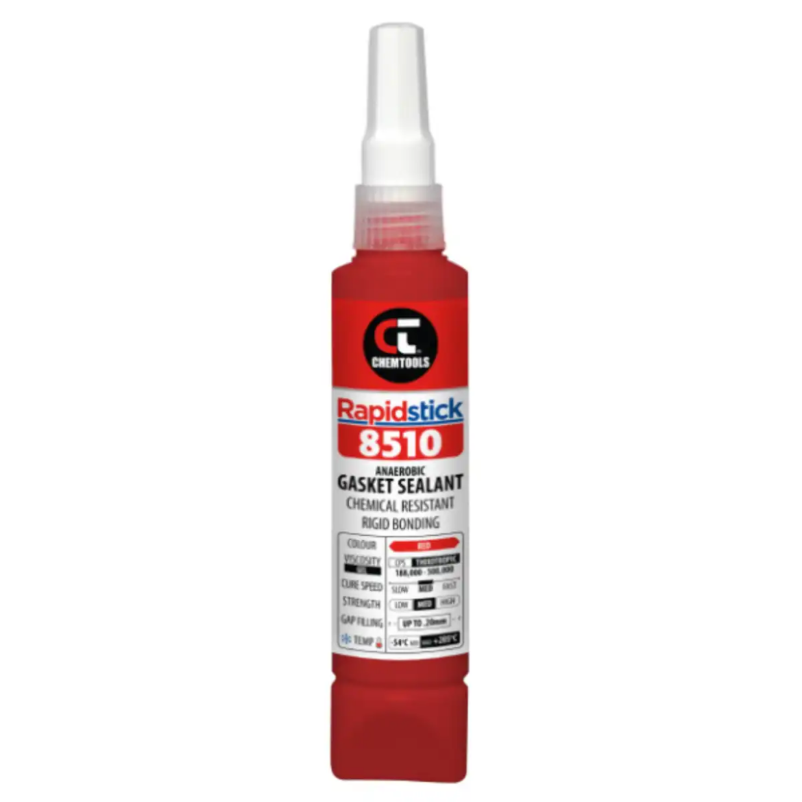 Picture of Rapidstick 8510 Gasket Sealant (Chemical Resistant, Rigid Bonding) 50ml Tube