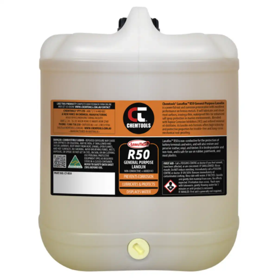 Picture of Lanoflex R50 General Purpose Lanolin 20ltr ON SPECIAL NORMALLY $435 INC GST