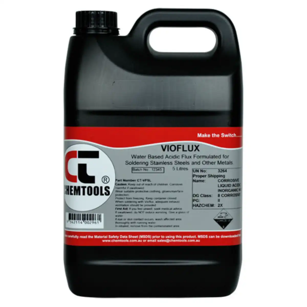 Picture of Vioflux High Activity Industrial Liquid and Paste Fluxes (Similar to Pickling Paste) 5ltr