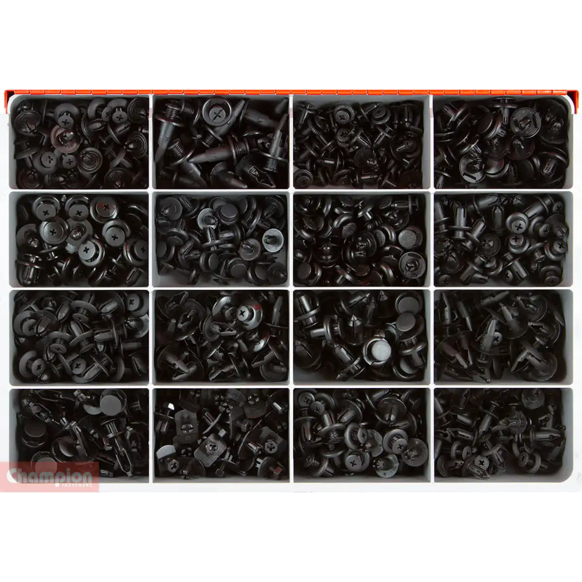 Picture of Master Kit, Trim Clips/Scrivets, 16 Types, 650Pce