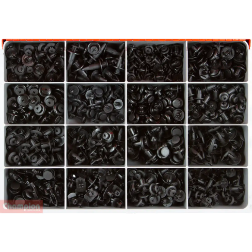 Picture of Master Kit, Trim Clips/Scrivets, 16 Types, 650Pce