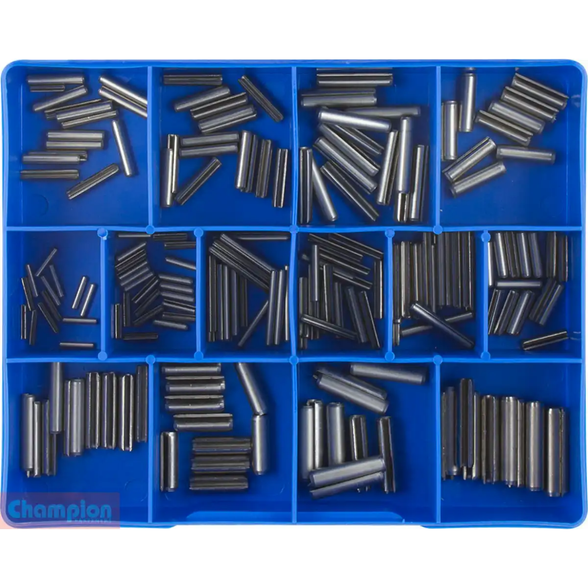 Picture of Grab Kit, Roll Pin Assort S/S 304, Metric, 14 Sizes, 2-6mm, 210 Pce