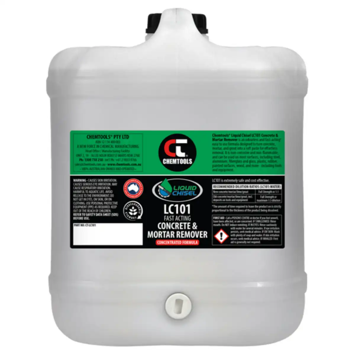 Picture of Liquid Chisel LC101 Concrete & Mortar Remover 20ltr