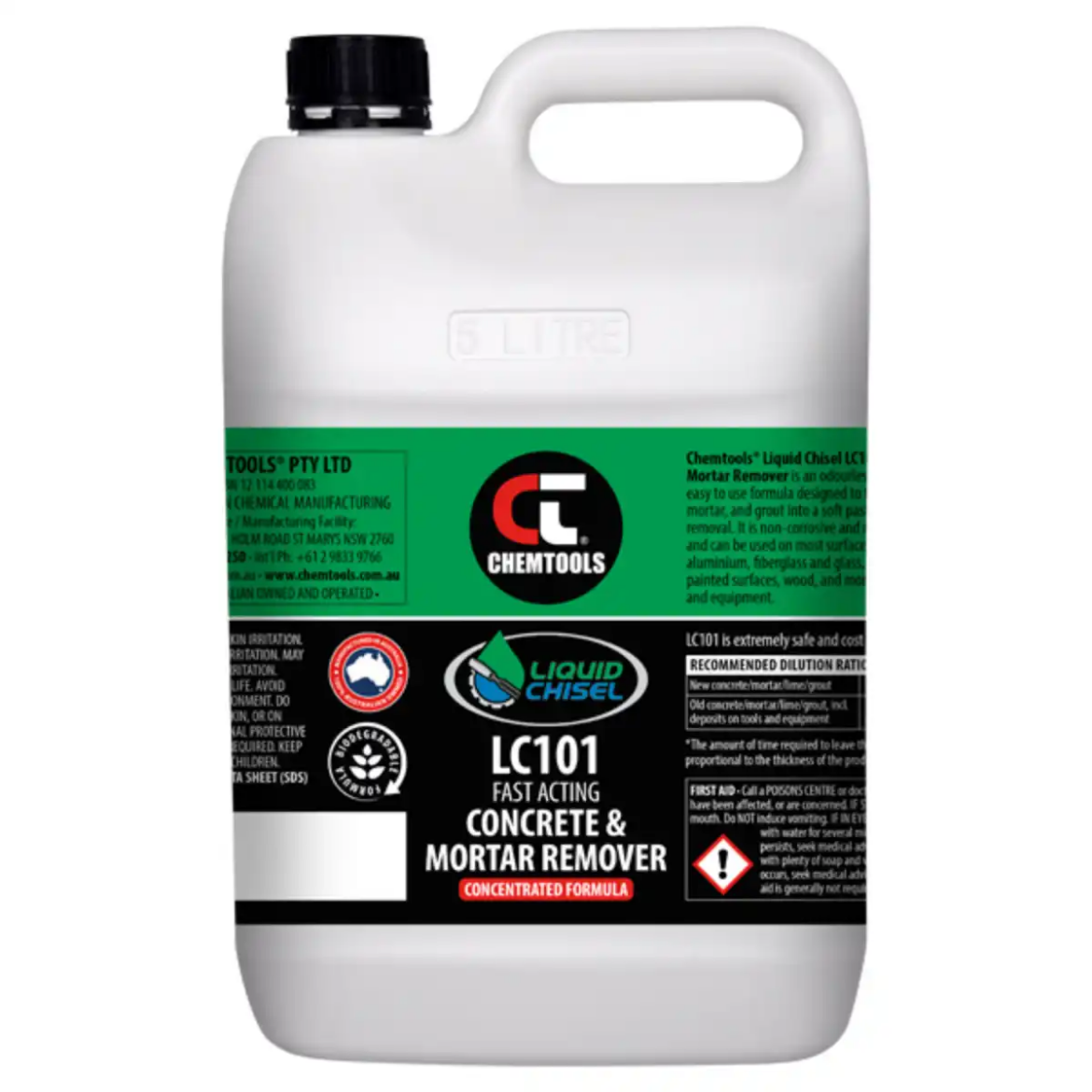 Picture of Liquid Chisel LC101 Concrete & Mortar Remover 5ltr