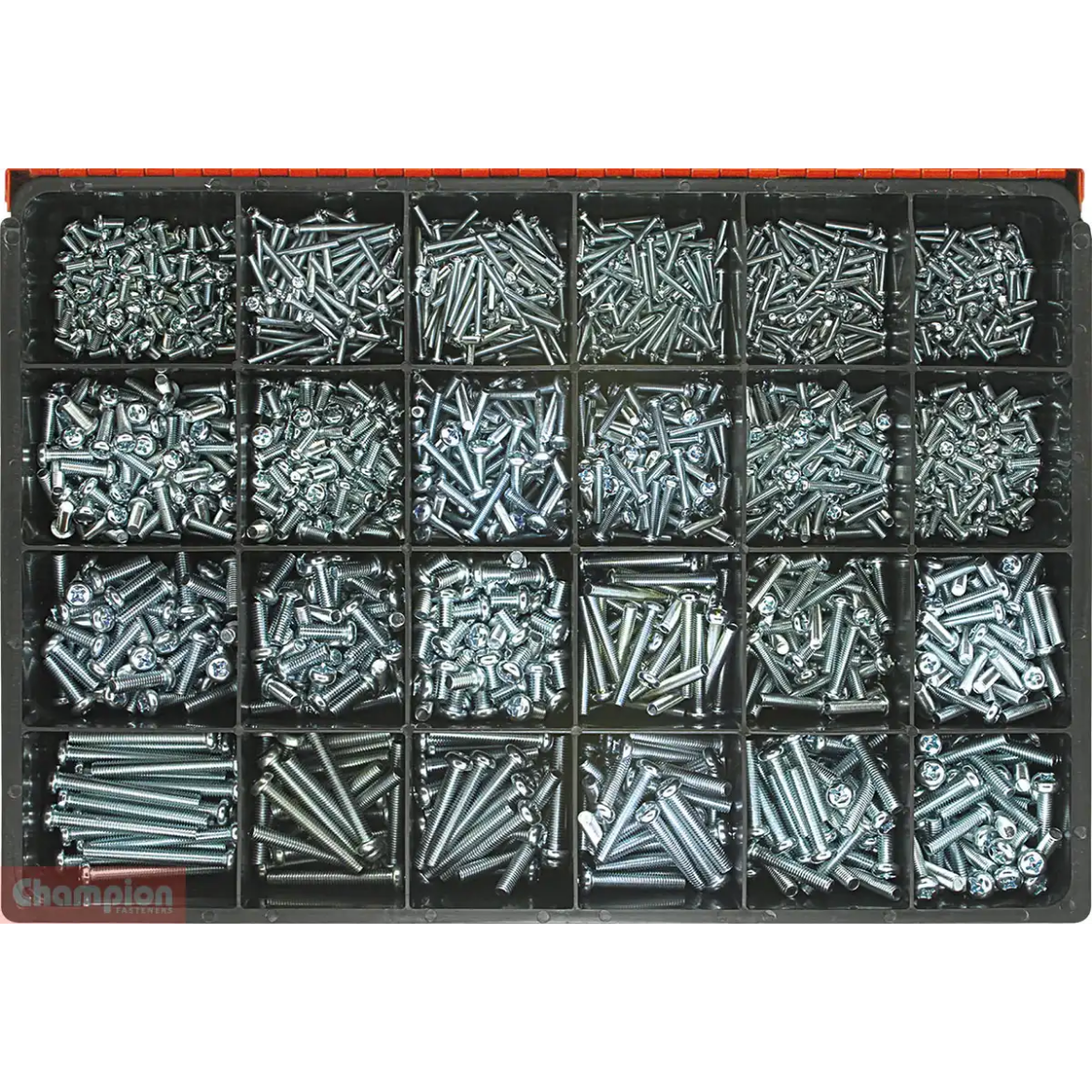 Picture of Master Kit, Machine Screw Assort, Metric, Pan Head Phillips Zinc
