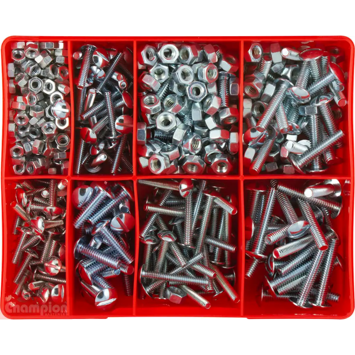 Picture of Grab Kit, Roofing Bolt & Nut Assort, UNC, 300 Pce