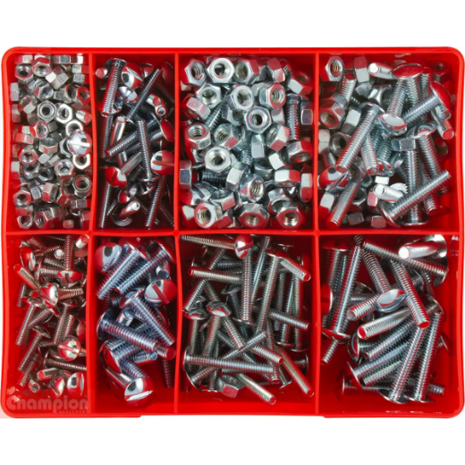 Picture of Grab Kit, Roofing Bolt & Nut Assort, UNC, 300 Pce
