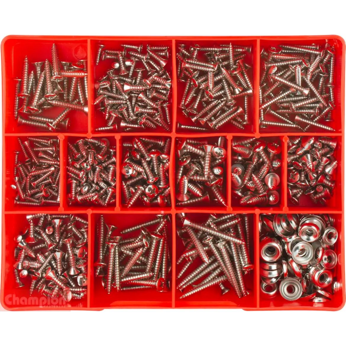 Picture of Grab Kit, Nickel Self-Tapping Screw Assort, 540 Pce