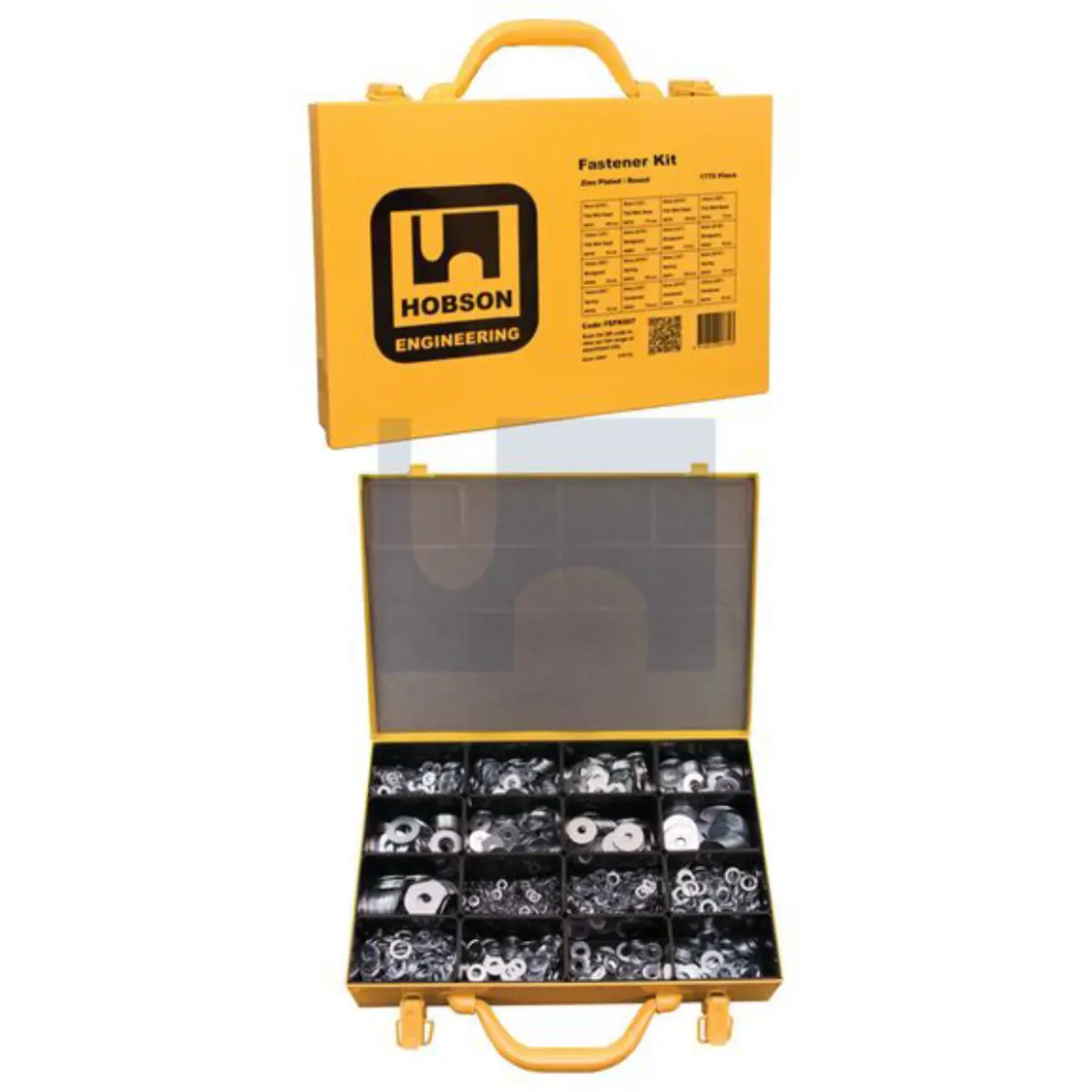 Picture of Kit, Assortment, Washer, M5-M12 Flat & Spring, Class 8.8, Zinc Plated, 1860pce