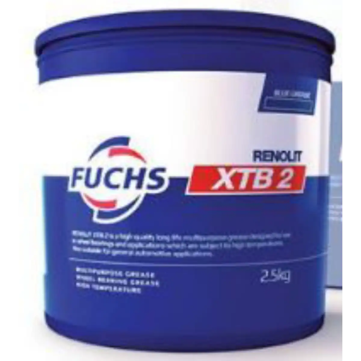 Picture of Grease, Fuchs, Renolit XTB 2, 2.5kg, Lithium Complex (Blue)