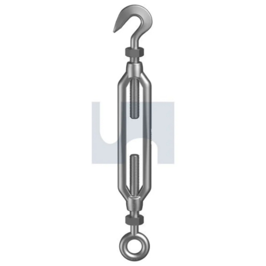 Picture of Turnbuckle, M10x150mm, Hook & Eye, Stainless 316