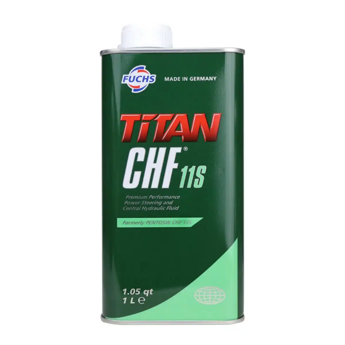 Picture of Power Steering Fluid, Central Hyd Fluid, Titan CHF 11S, 1L (Supersedes 4785001 Pentosin CHF 11S)