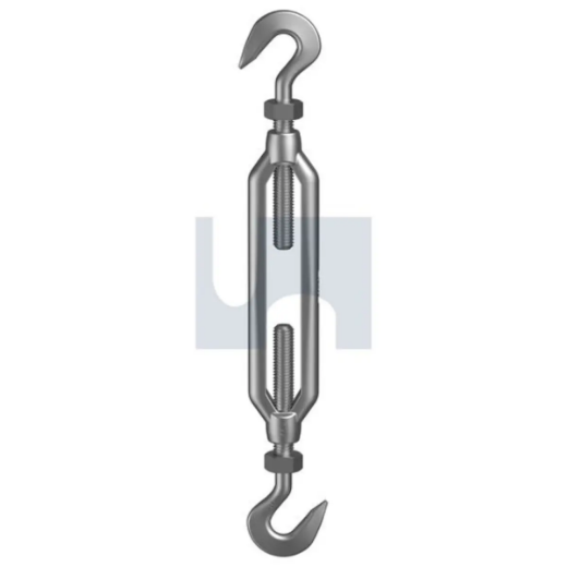 Picture of Turnbuckle, M4x55mm, Hook & Hook, Stainless 316