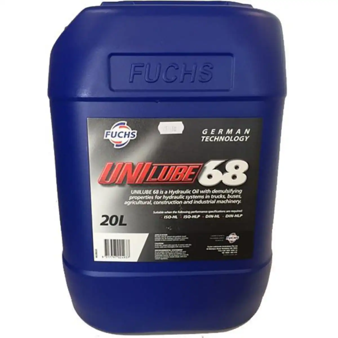 Picture of Hydraulic Oil, Fuchs, UNILUBE 68, 20L