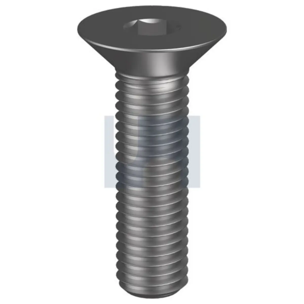 Picture of Set Screw, UNC, 1" x 5", CSK, Flat Head