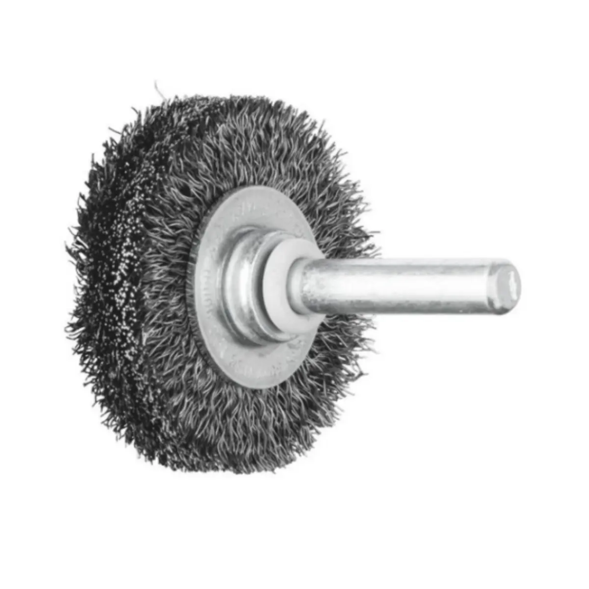 Picture of SHAFT MOUNTED WIRE WHEEL BRUSH - CRIMPED STEEL WIRE - 6MM SHAFT RBU 4009/6 ST 0.20