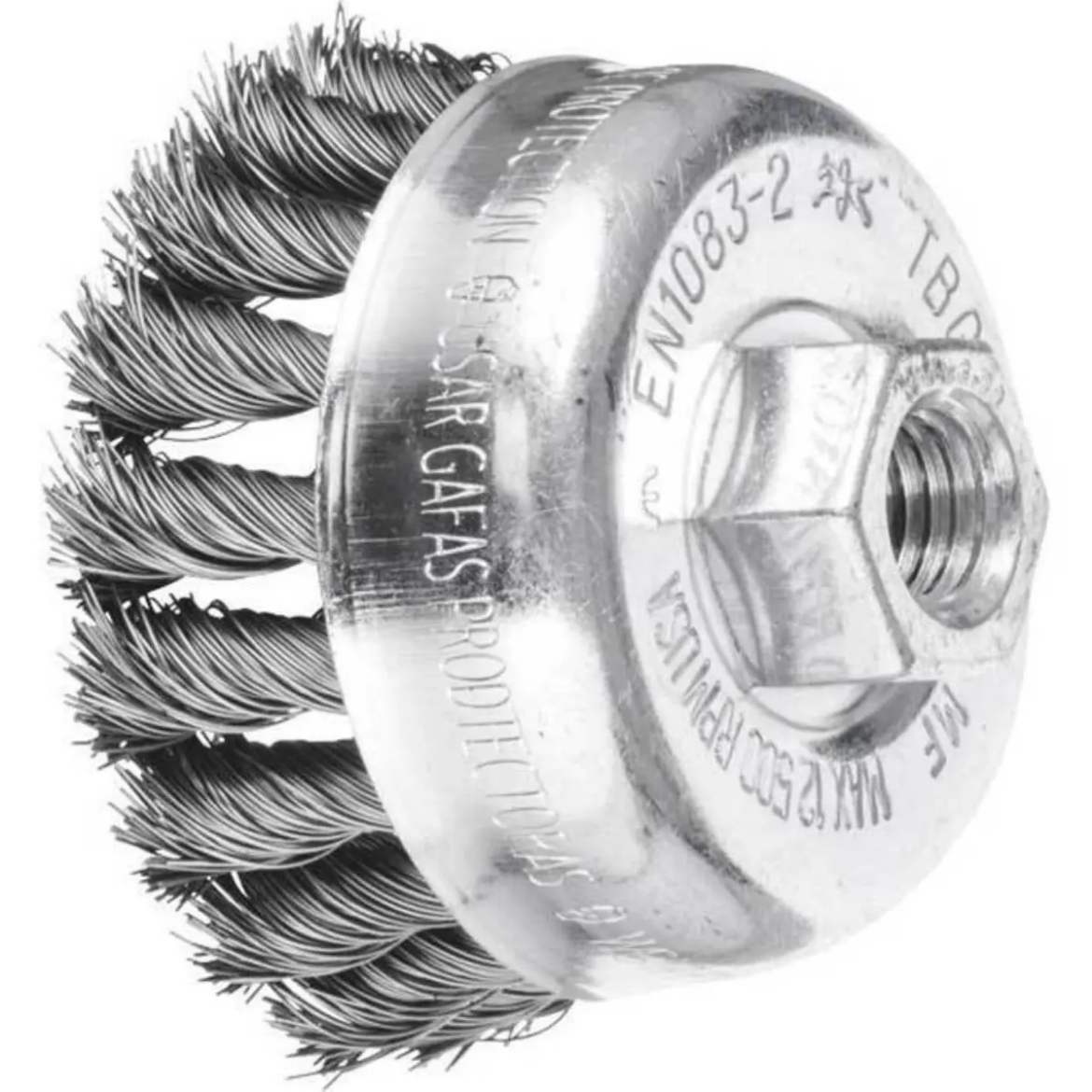Picture of Twist Knot Wire Cup Brush, Steel, M10 x 1.5, 65mm