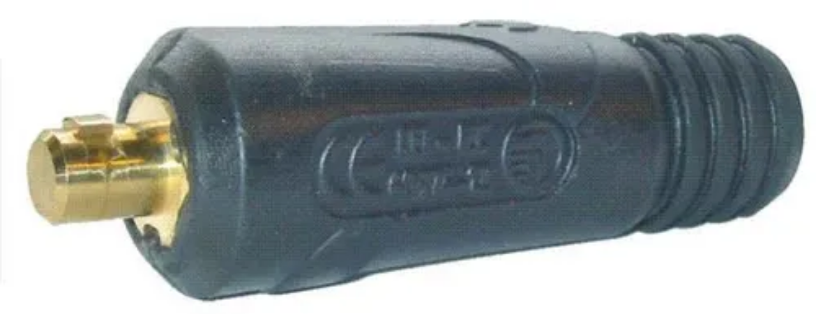Picture of Connector, Dinse, Male, Small, 16-25mm Cable, <250amp