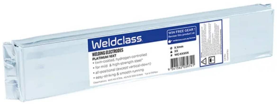 Picture of Electrodes, Low Hydrogen, Platinum, 16XT, 2.5mm, 2kg