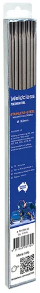 Picture of Electrodes, Stainless 316L 3.2mm, Handy Pack, Pkt.8
