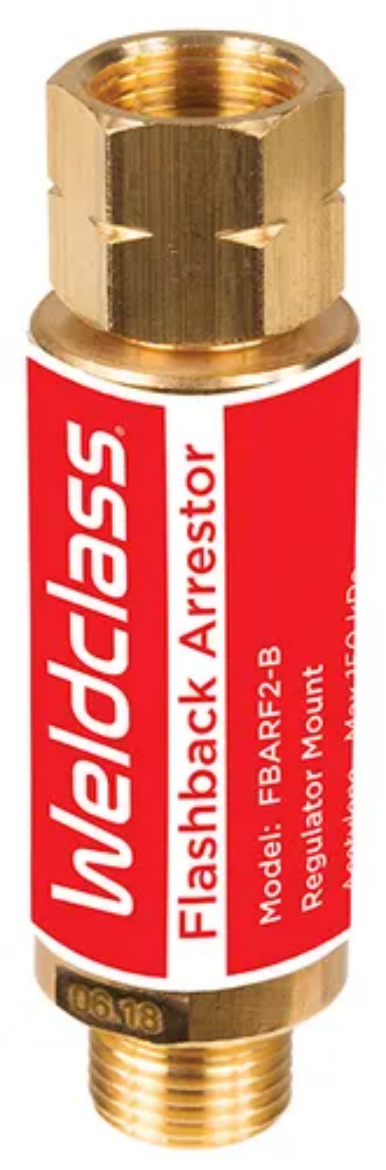Picture of Flashback Arrestor, Regulator Mount, Acetylene/LPG