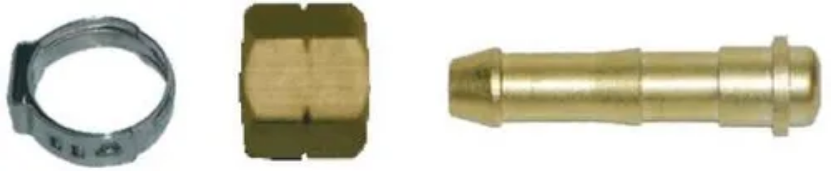 Picture of Hose Fitting 10mm LH inc Cobra Clip