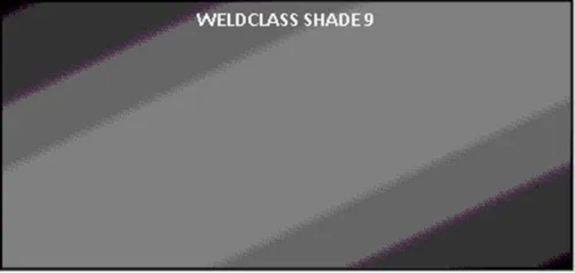 Picture of Shade 9 Lens, (Suit Std Flip-Front Helmet), 108x51mm