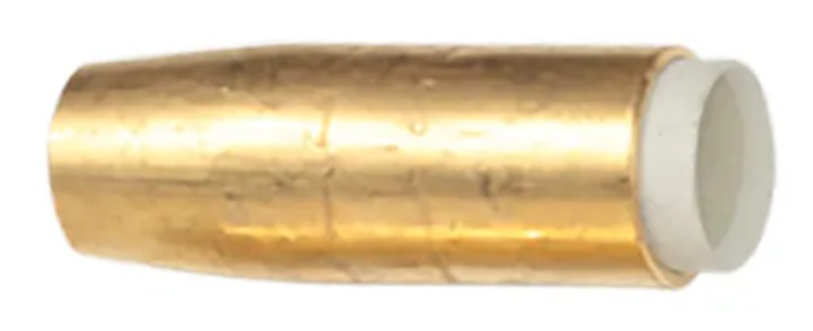 Picture of Nozzle, 14mm, Brass, Bernard 400 Style, MIG Spares, Pkt.2