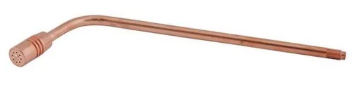 Picture of Heating Tip, Oxy/Acet, with Tube, 8x1.2mm Holes