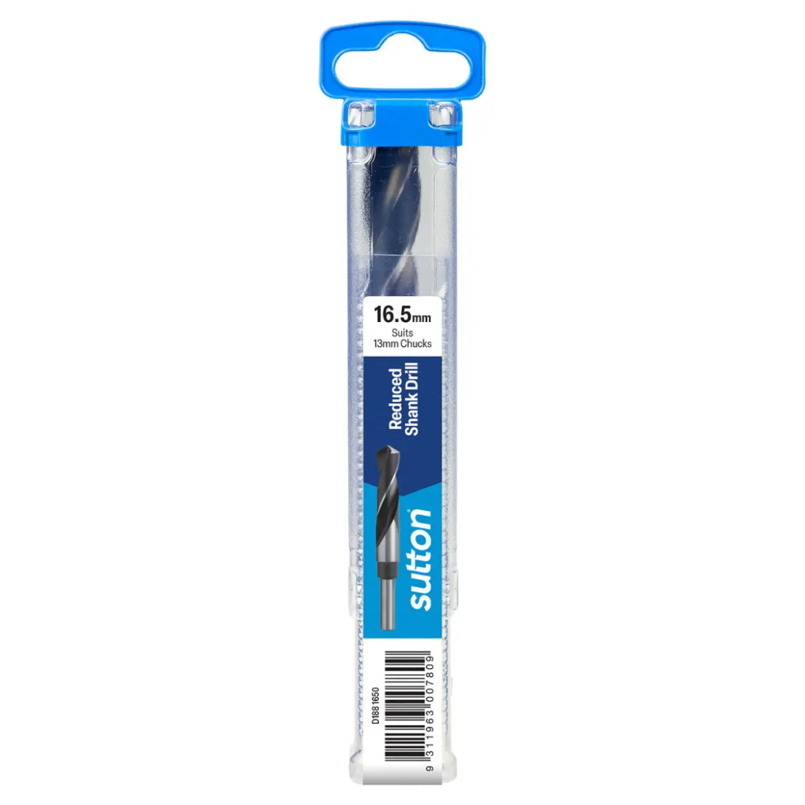 Picture of Drill, 16.5mm, 1/2" Reduced Shank, HSS