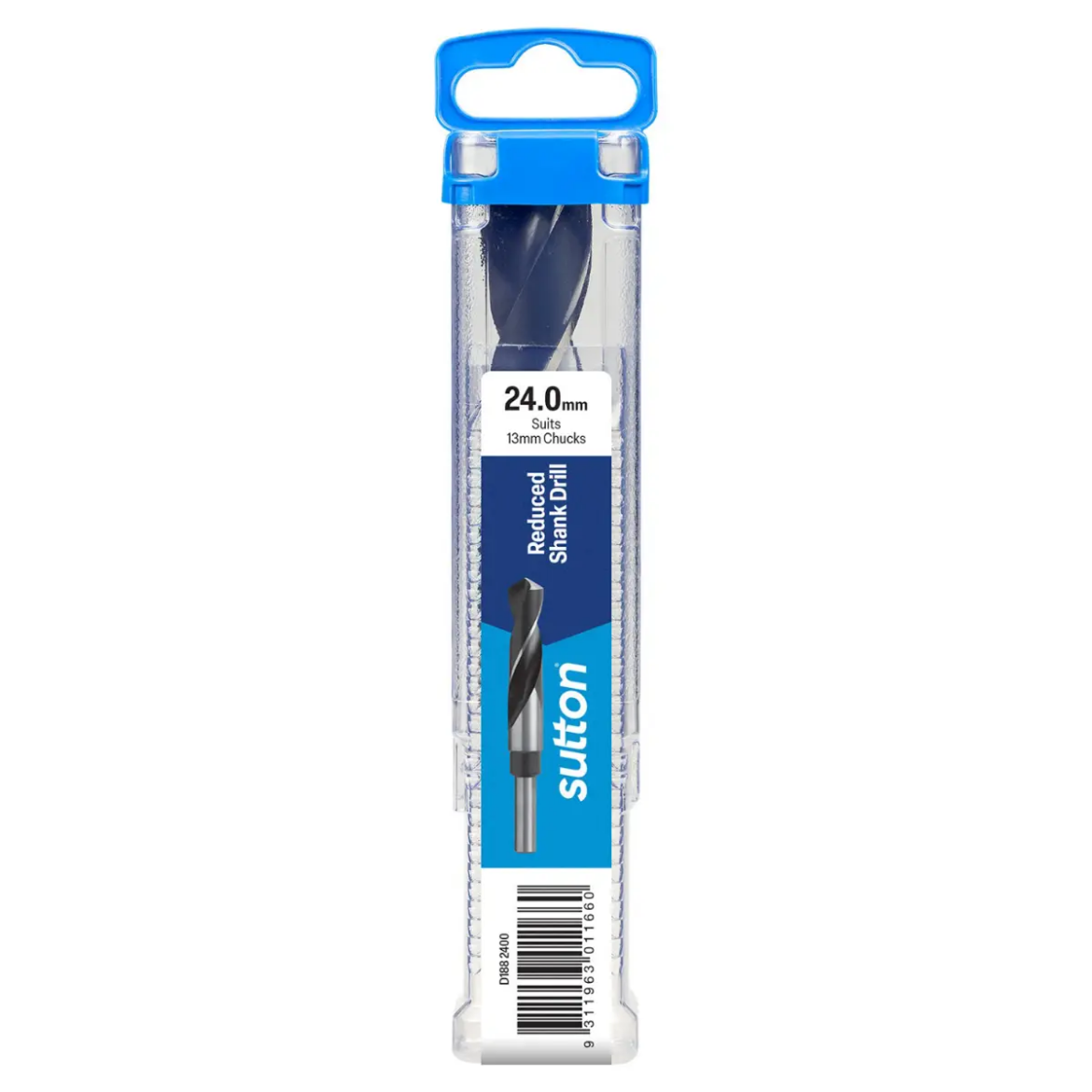 Picture of Drill, 24mm, 1/2" Reduced Shank, HSS