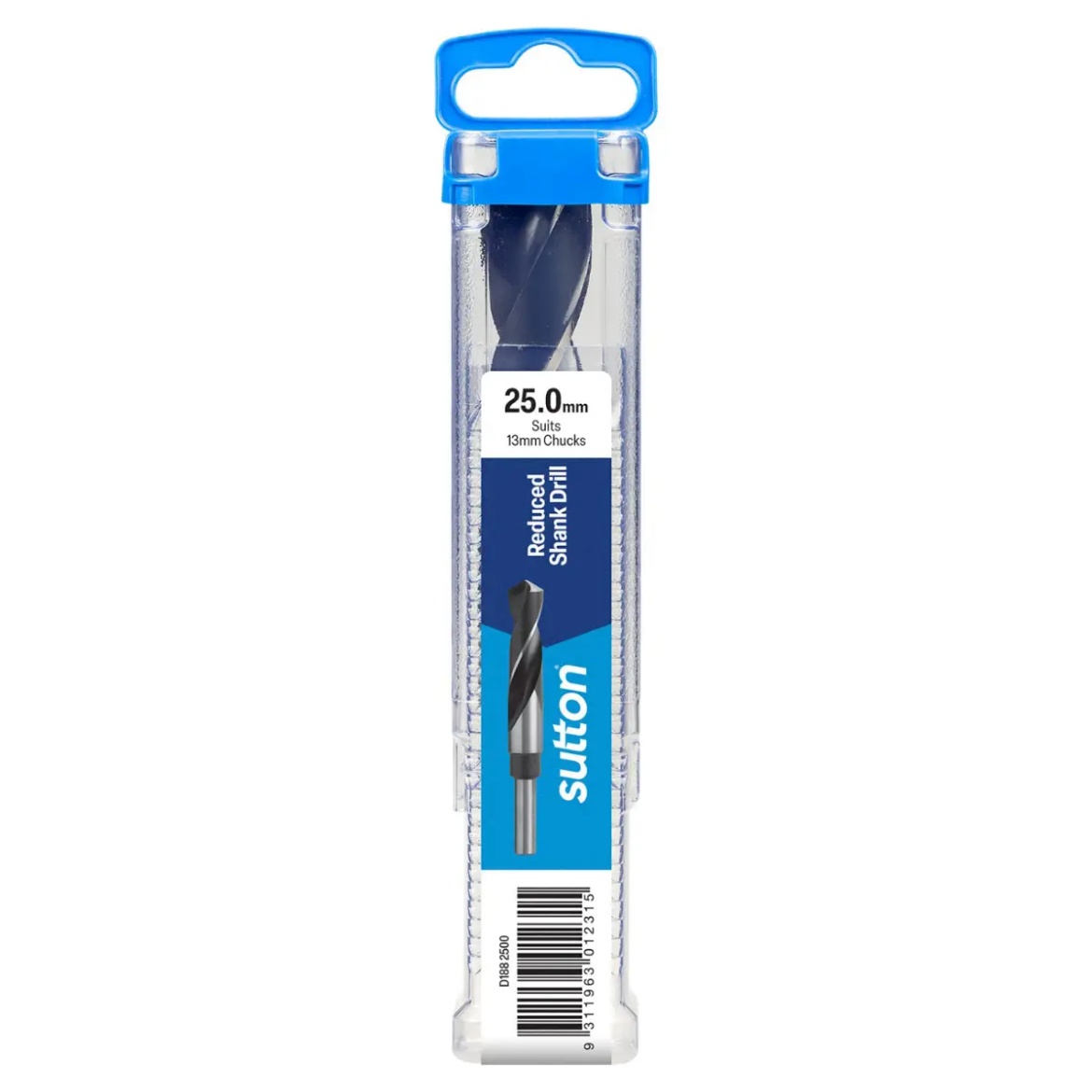 Picture of Drill, 25mm, 1/2" Reduced Shank, HSS
