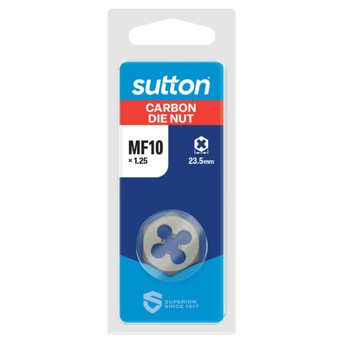 Picture of Die Nut, Metric, M10 x 1.25, Hex