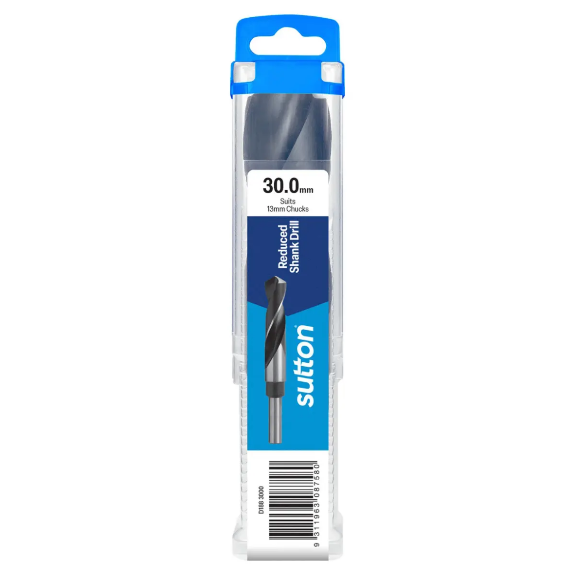 Picture of Drill, 30mm, 1/2" Reduced Shank, HSS